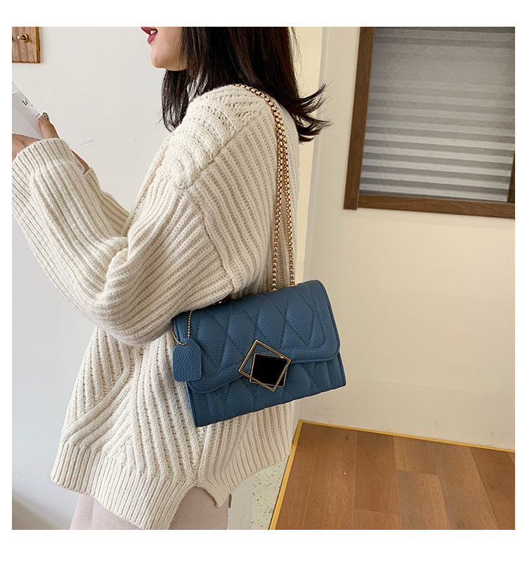 Fashionable Women's Quilted Chain Shoulder Bag 2020