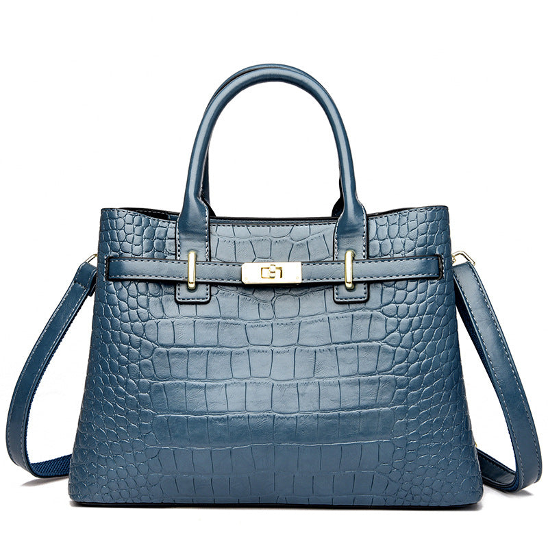 2023 New Women's Shoulder Bag with Stone Pattern