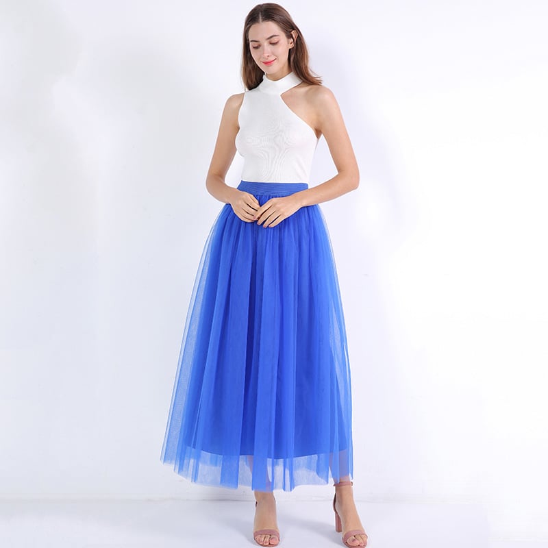 Women's 4-Layer 100 Mesh Mopping Skirt - Hot Style