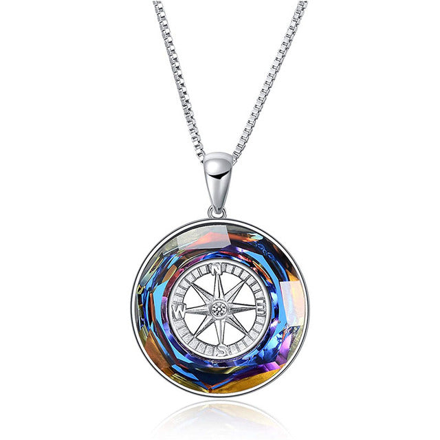 Women's Metal Tree of Life Round Pendant Necklace