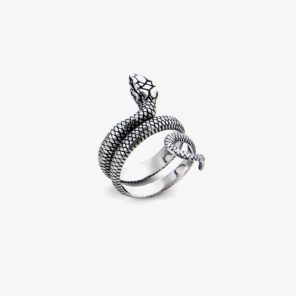 Personalized Fashion Snake Ring with Unique Wrapping