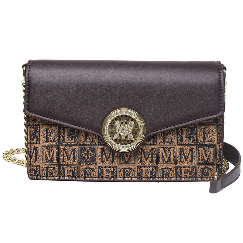 Korean Fashion One-Shoulder Diagonal Chain Bag