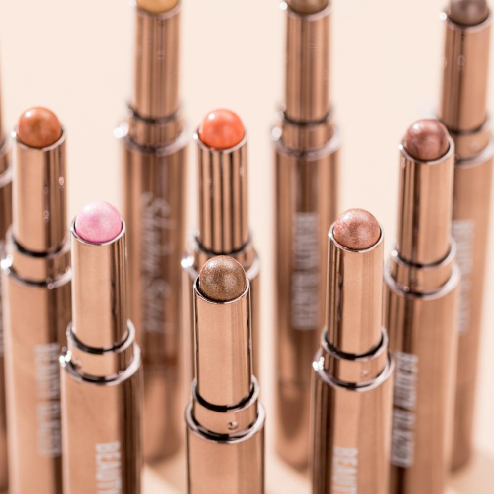 10 Color Double Ended Eyeshadow Stick with Brush