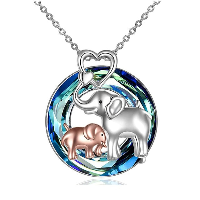 Women's Metal Tree of Life Round Pendant Necklace