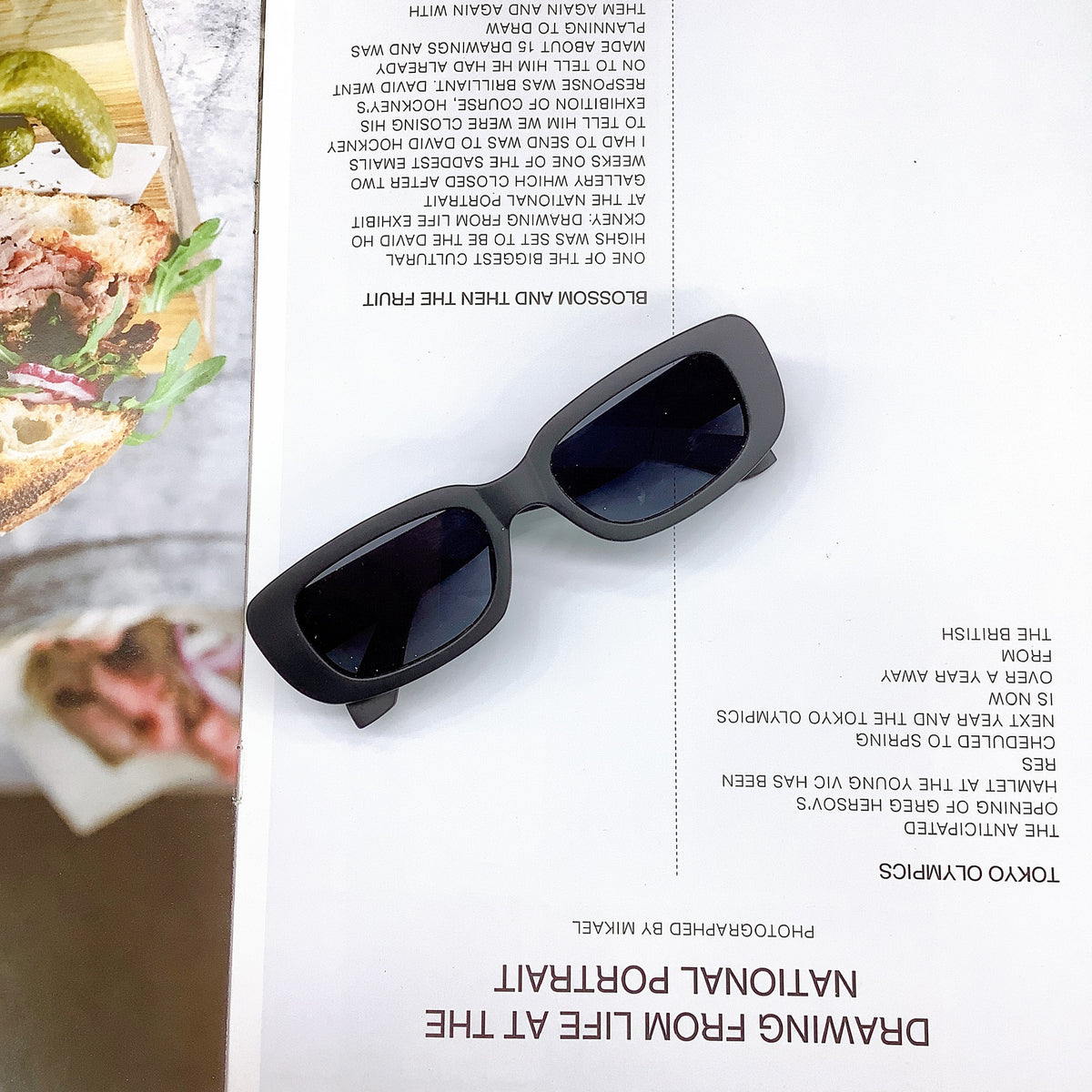 Children's Square Frame Sunglasses with UV Protection