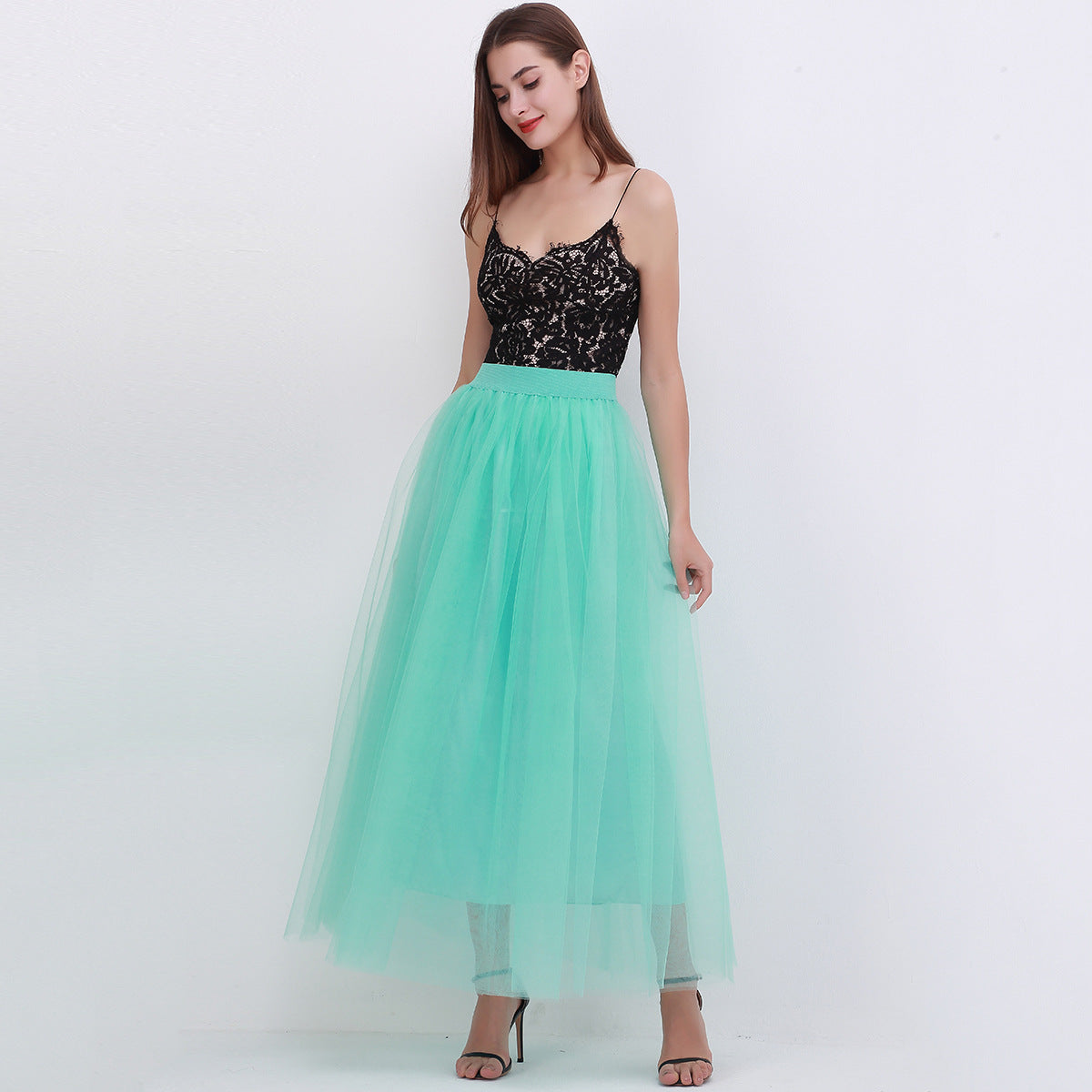 Women's 4-Layer 100 Mesh Mopping Skirt - Hot Style