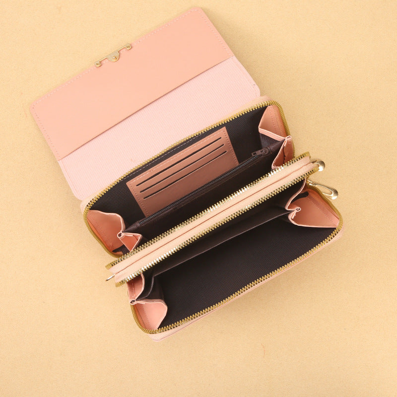 2023 Women's Wallet Korean Style Large Capacity Handbag