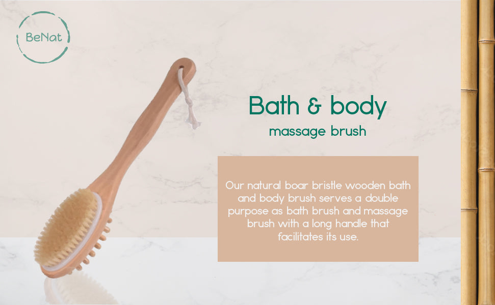 Bath & Body Massage Brush