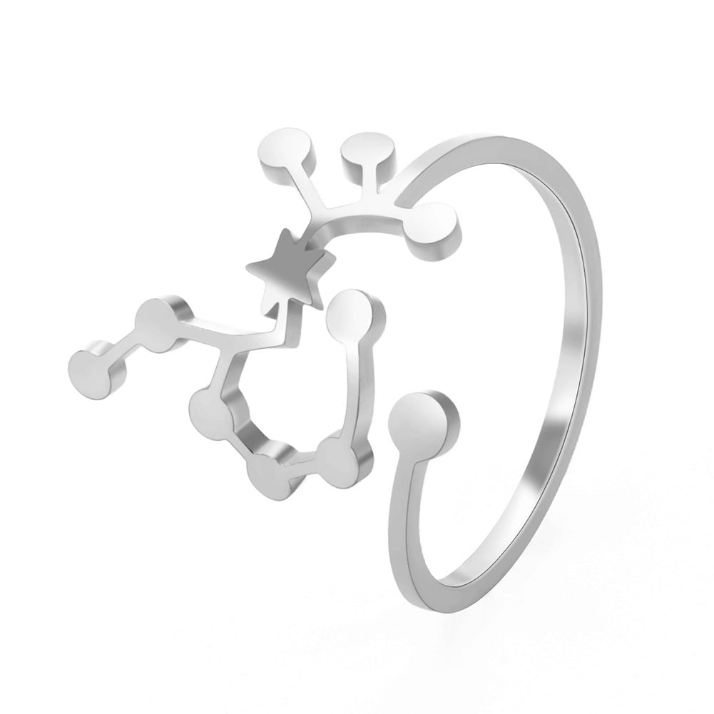Personalized Stainless Steel Universal Fashion Ring