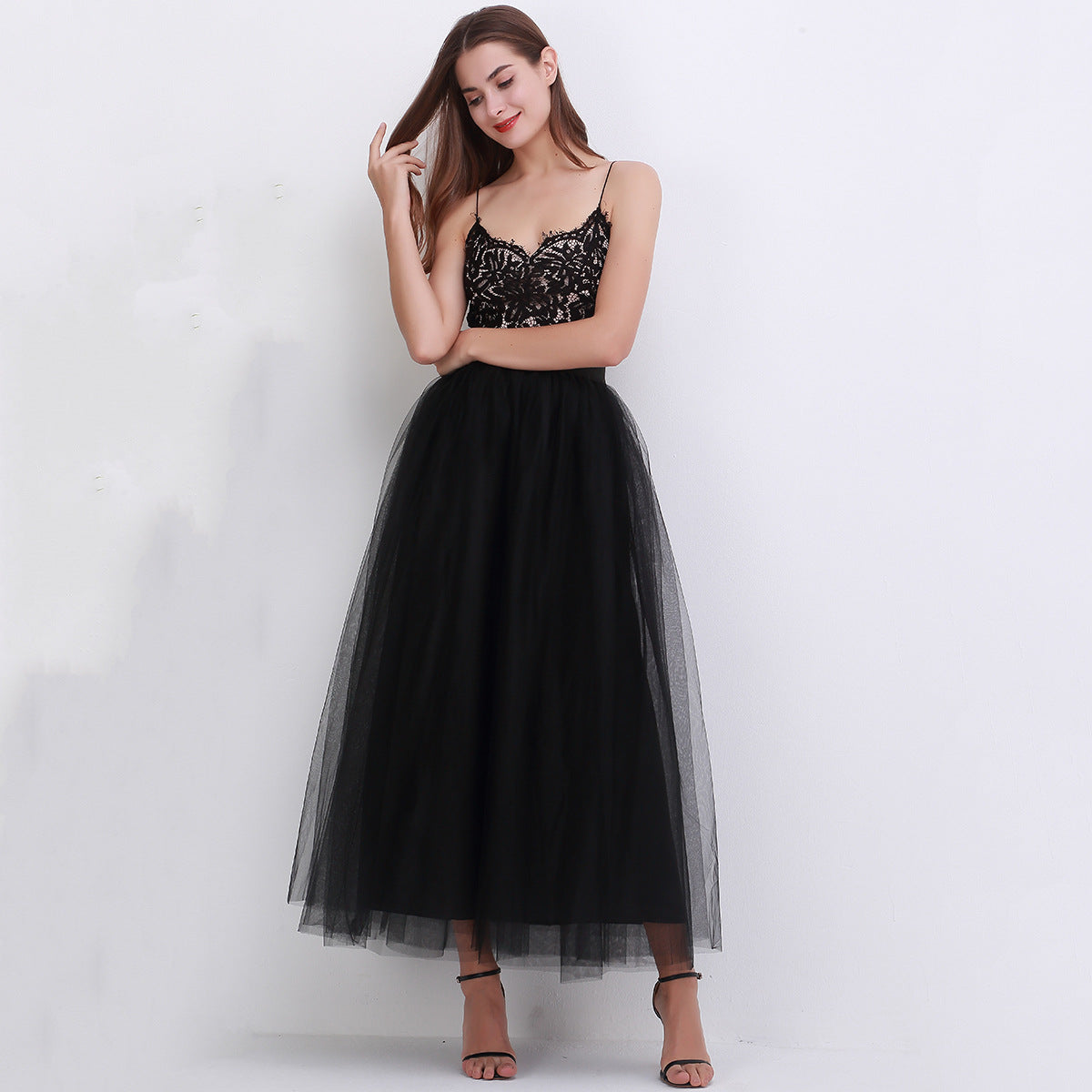 Women's 4-Layer 100 Mesh Mopping Skirt - Hot Style