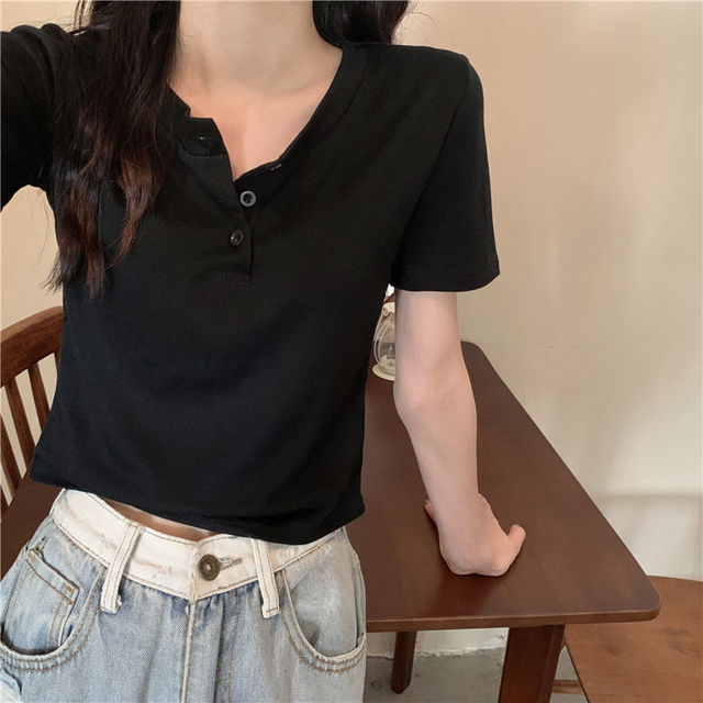 Women's Slim Fit Casual White Cardigan T-Shirt