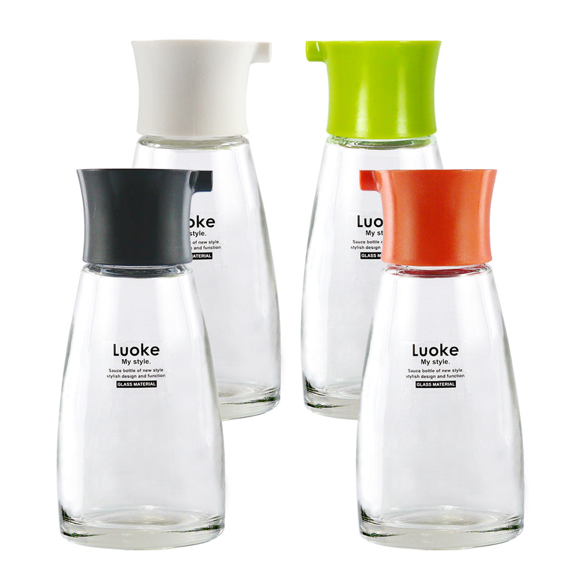 Kitchen Utensils and Glass Spice Containers