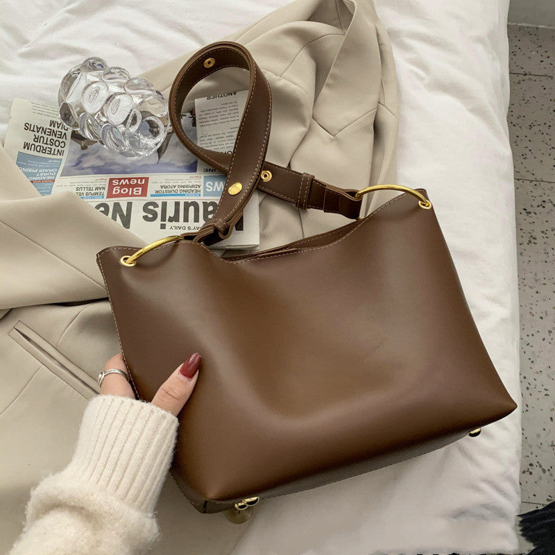 Winter Wholesale Minimalist Large Capacity Bucket Bag