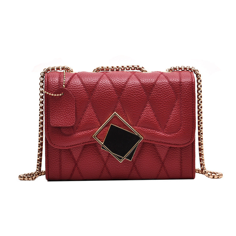 Fashionable Women's Quilted Chain Shoulder Bag 2020