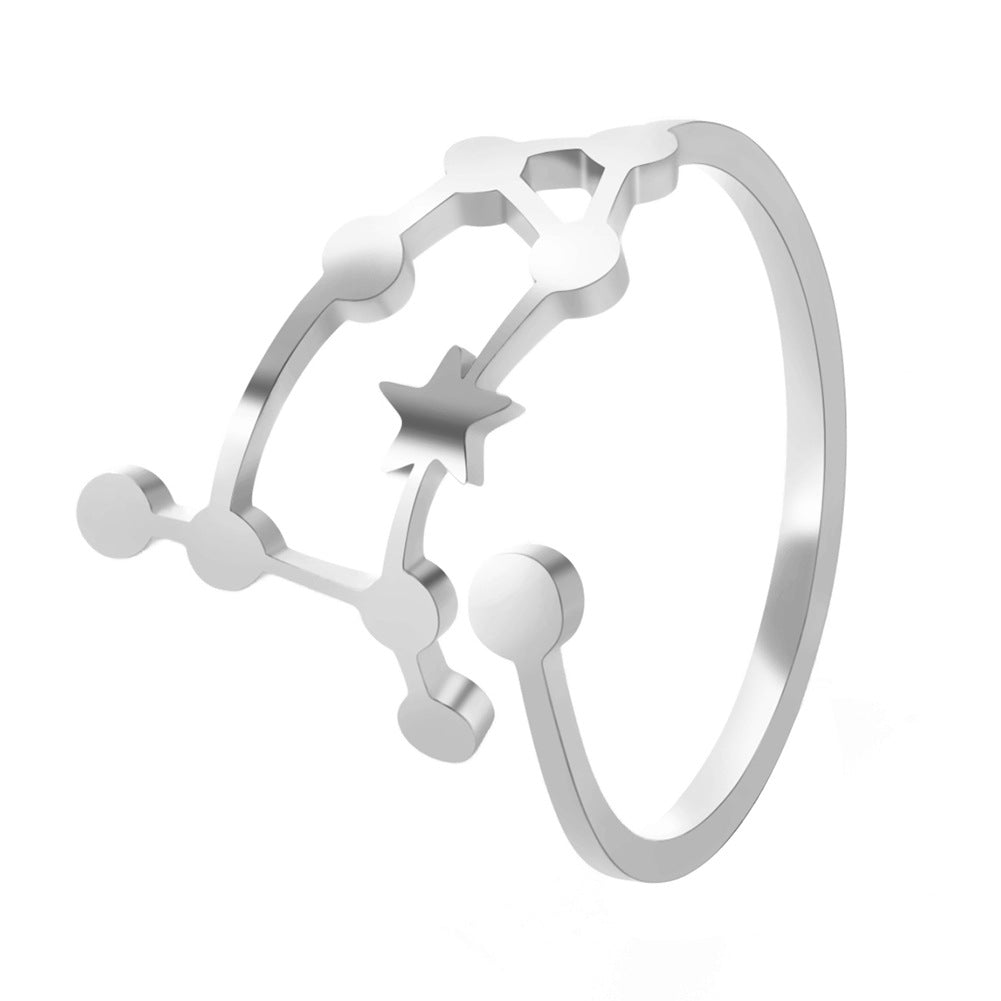 Personalized Stainless Steel Universal Fashion Ring