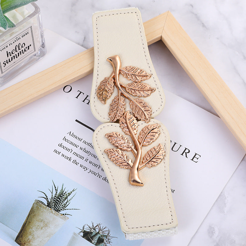 Women's Elastic Thin Waist Belt for All Seasons