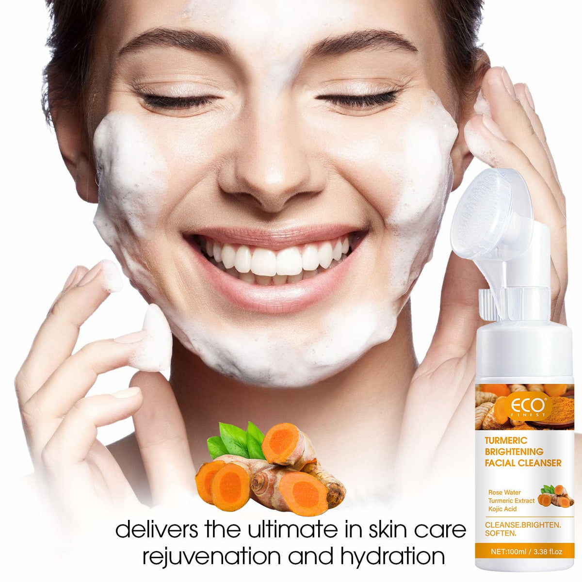 Amino Acid Foaming Cleanser for Oily Skin and Blackheads