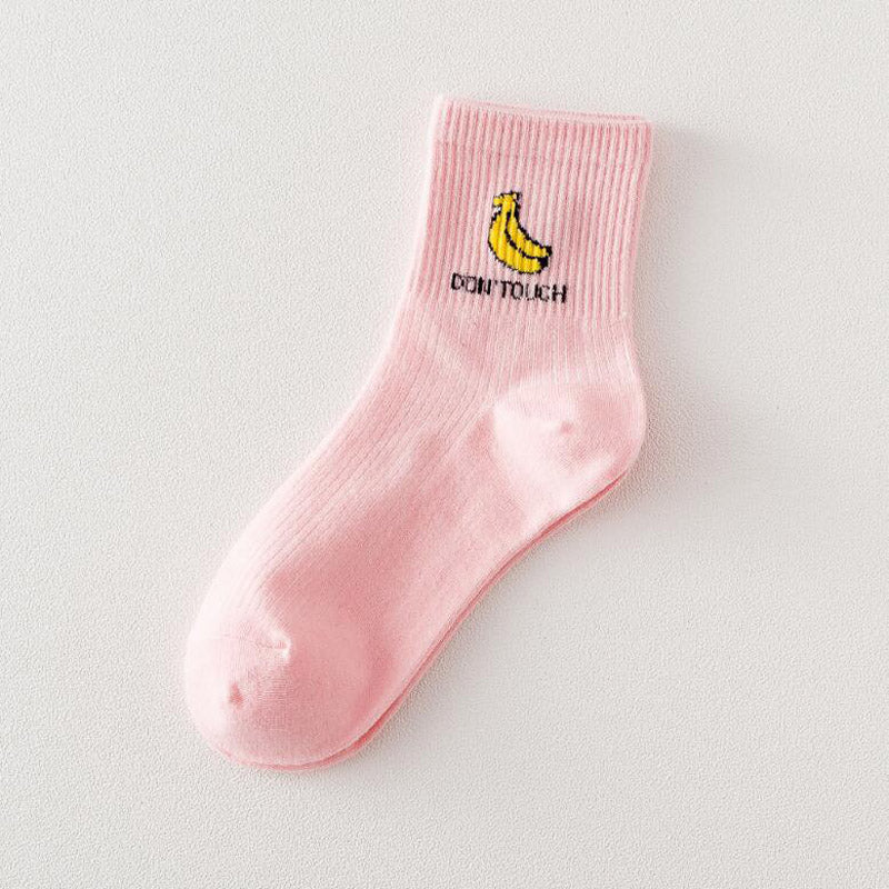 Mid-Calf Socks in Candy Colors - Preppy Style