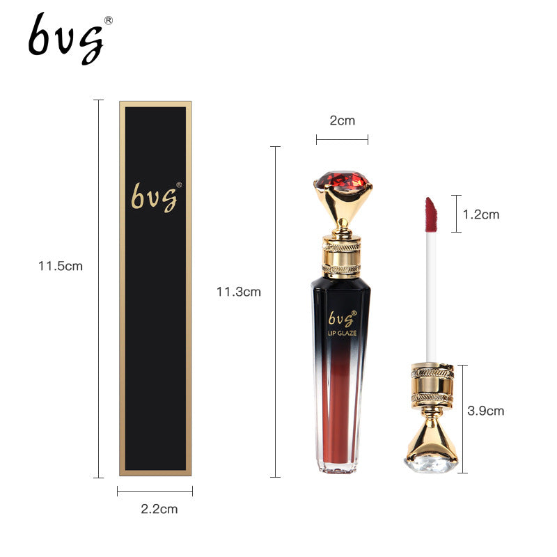 BVG Diamond Lip Gloss Set - Velvet Matte Liquid Lipstick