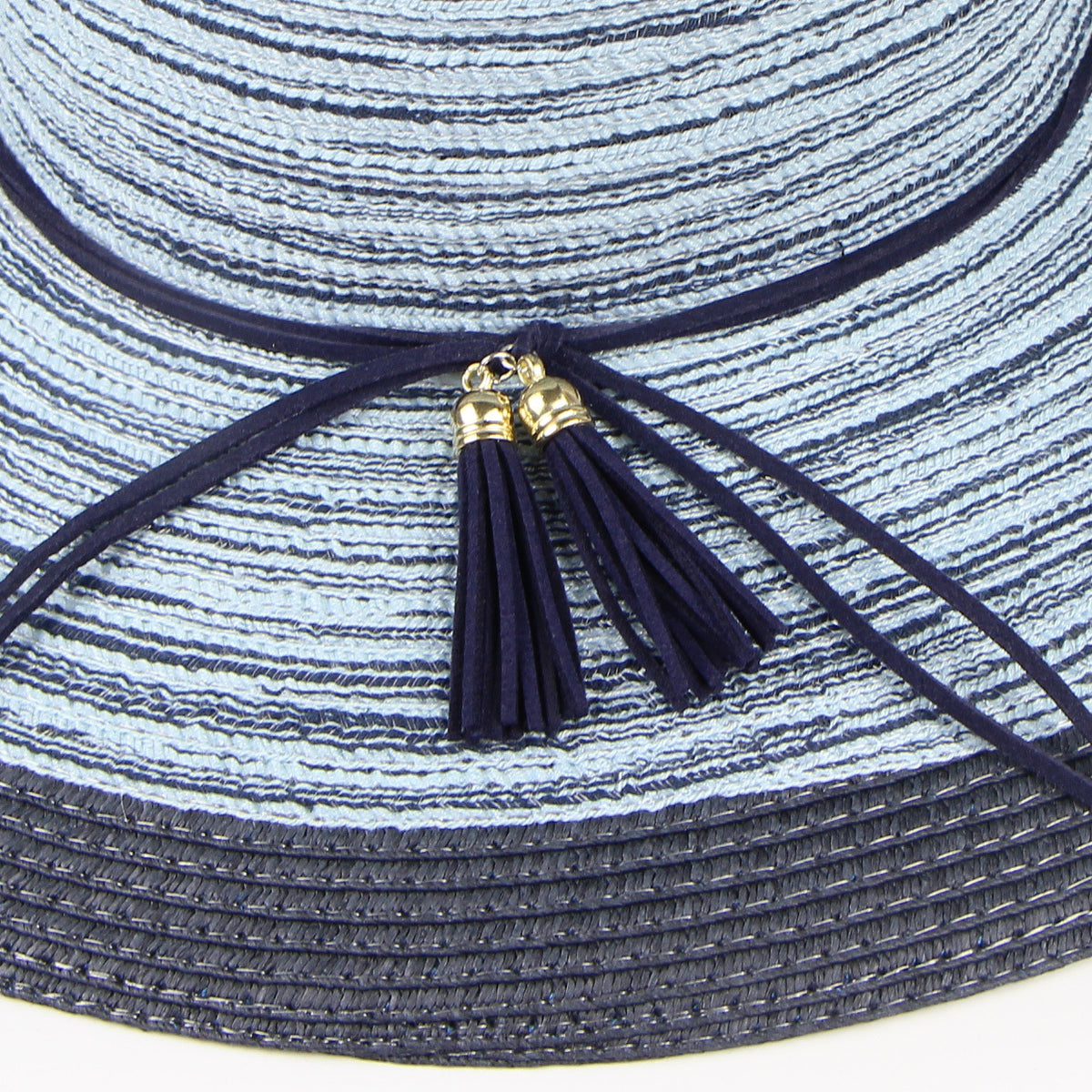 Summer Women's Foldable Wide-Brim Sun Hat for Outdoors