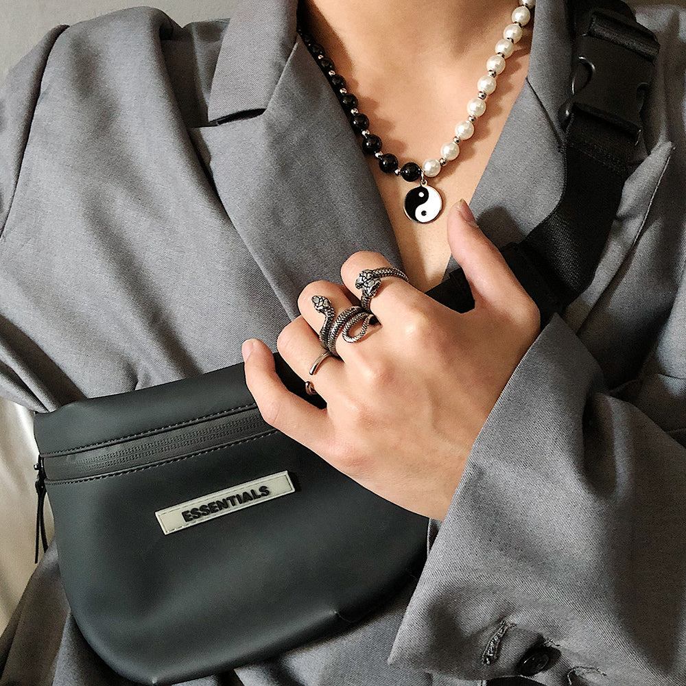 Personalized Fashion Snake Ring with Unique Wrapping