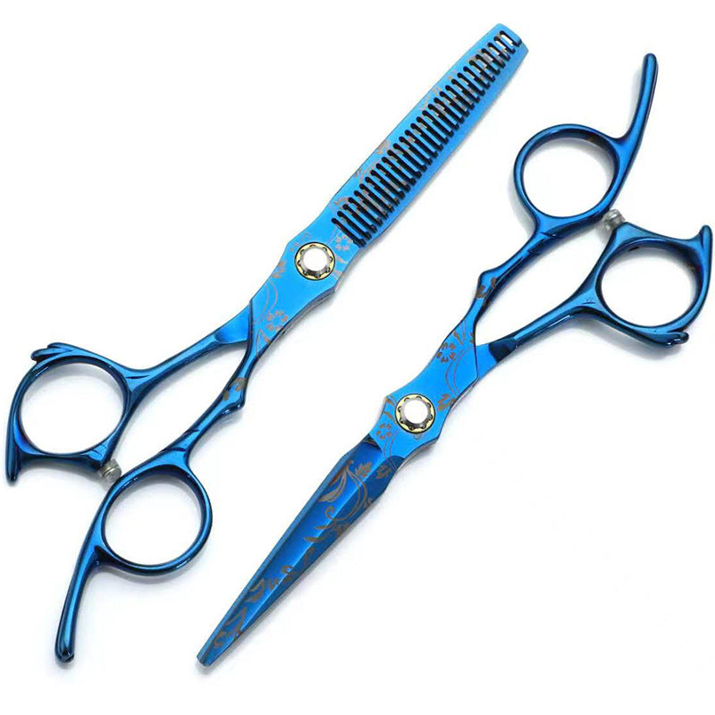 High-End 6-Inch Colorful Hair Cutting Scissors
