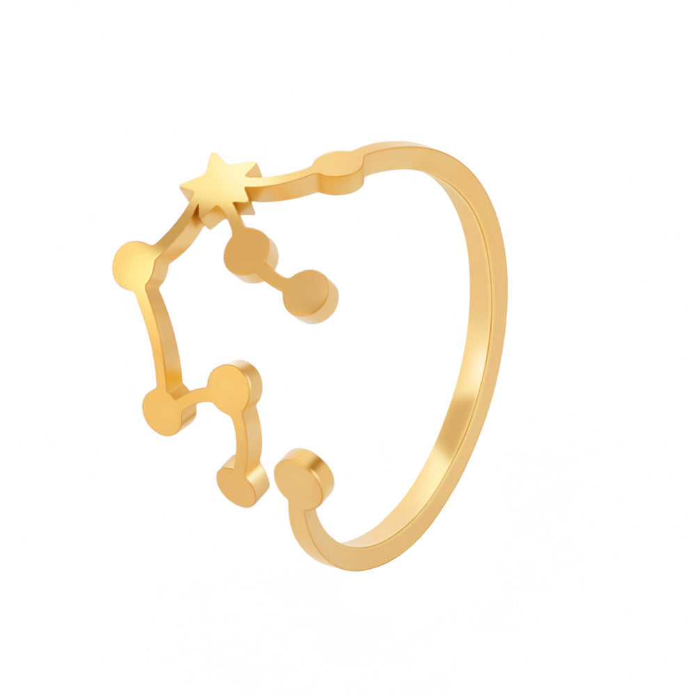 Personalized Stainless Steel Universal Fashion Ring