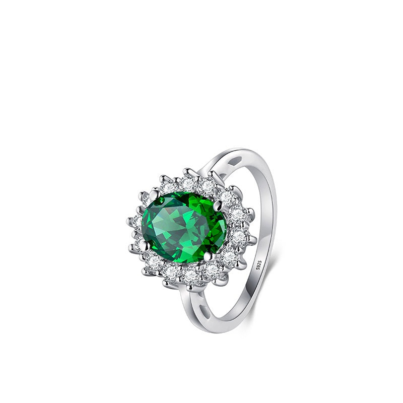 Exquisite Simple 925 Silver Light Luxury Rings