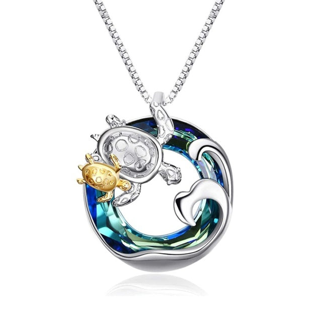Women's Metal Tree of Life Round Pendant Necklace