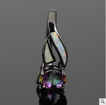 Colorful Black Square Ring