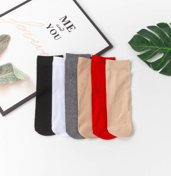 Women's Durable Short Socks for Summer and Autumn