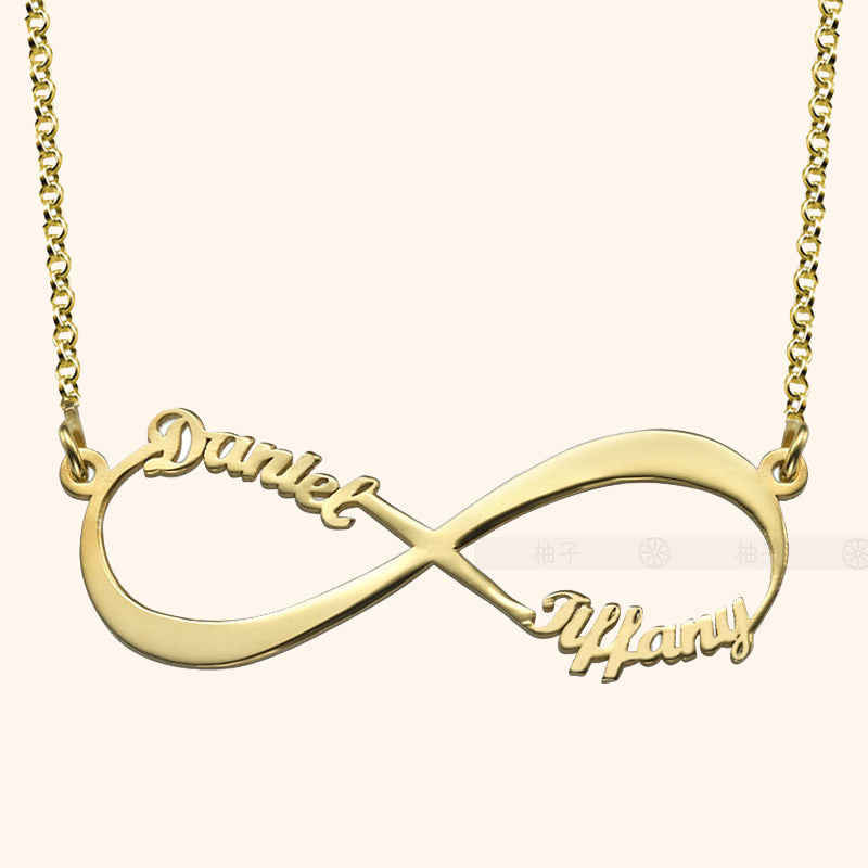 DIY Infinite Infinity Name Necklace for Mother's Day