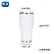 30oz Insulated Stainless Steel Tumbler with Handle