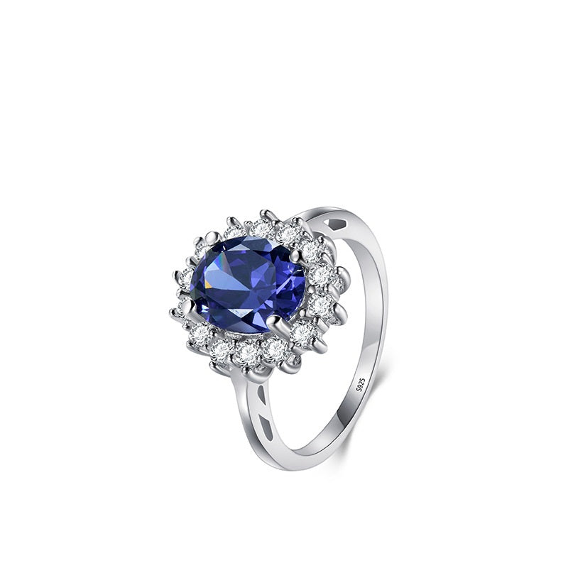 Exquisite Simple 925 Silver Light Luxury Rings