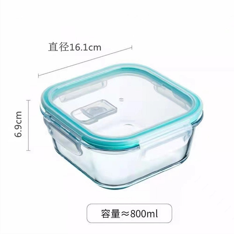 Large Glass Meal Prep Containers with Lids Set