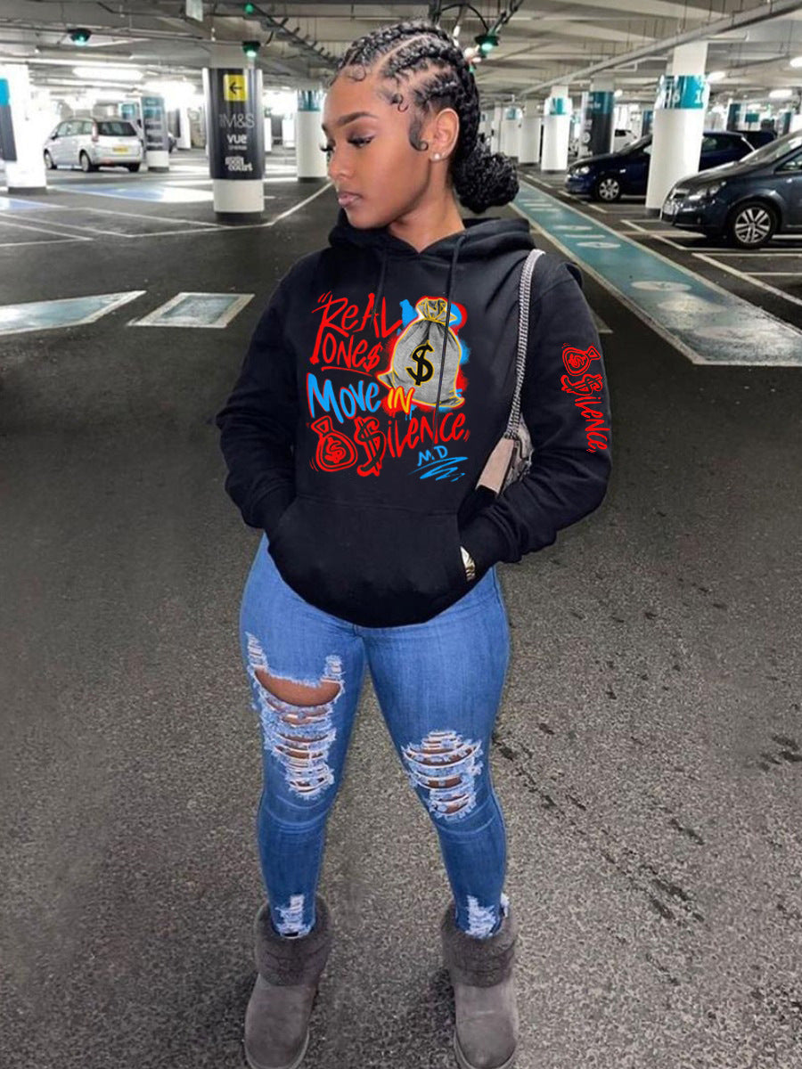 Casual Loose Sweatshirt for Women