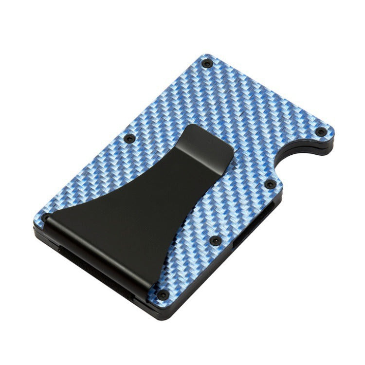 RFID Blocking Carbon Fiber Wallet and Card Holder