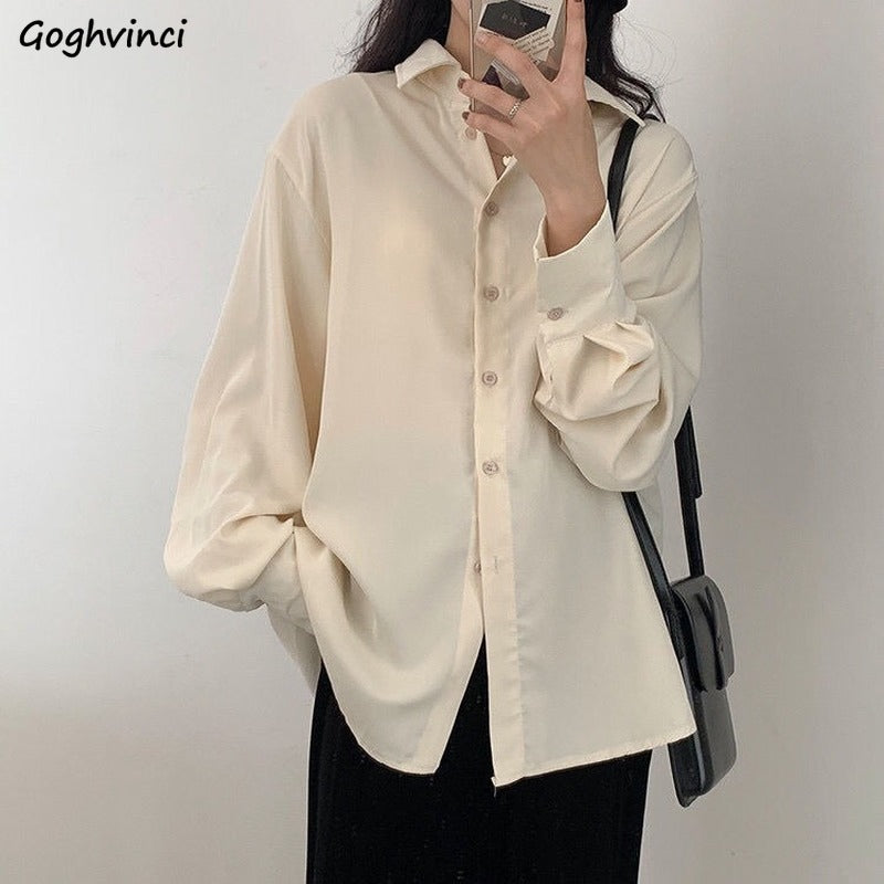 Breathable Chiffon Loose Fashion Shirt for Women