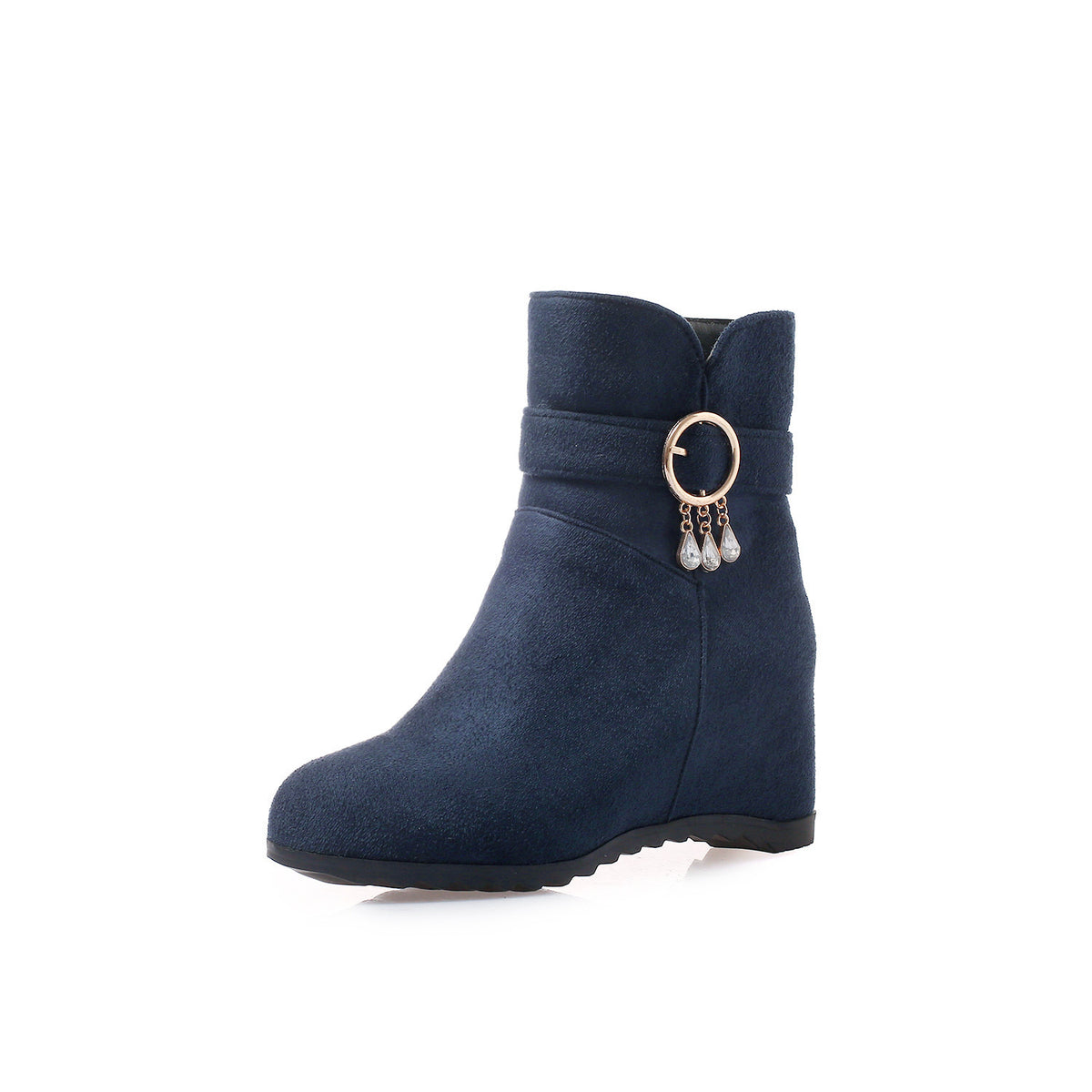 Trendy Winter Short Ankle Boots with Tassels for Women