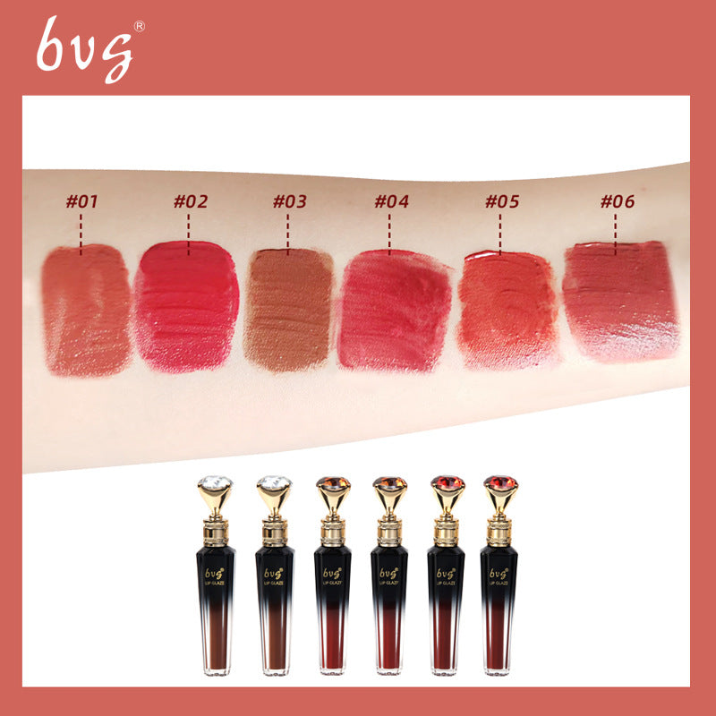 BVG Diamond Lip Gloss Set - Velvet Matte Liquid Lipstick