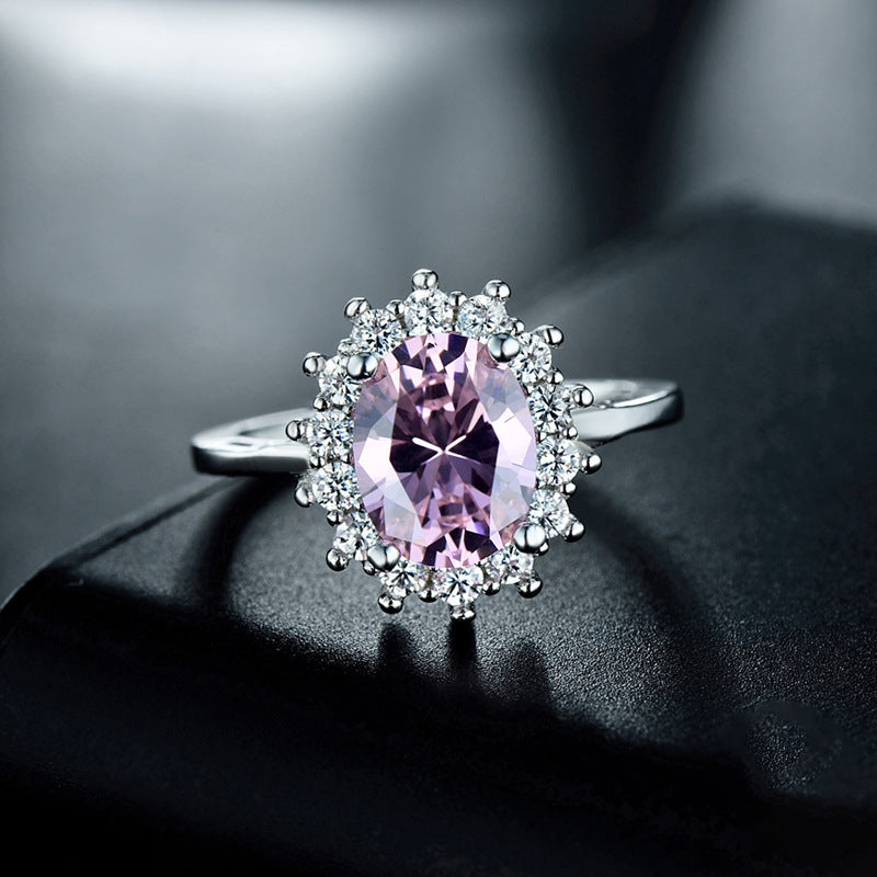 Exquisite Simple 925 Silver Light Luxury Rings