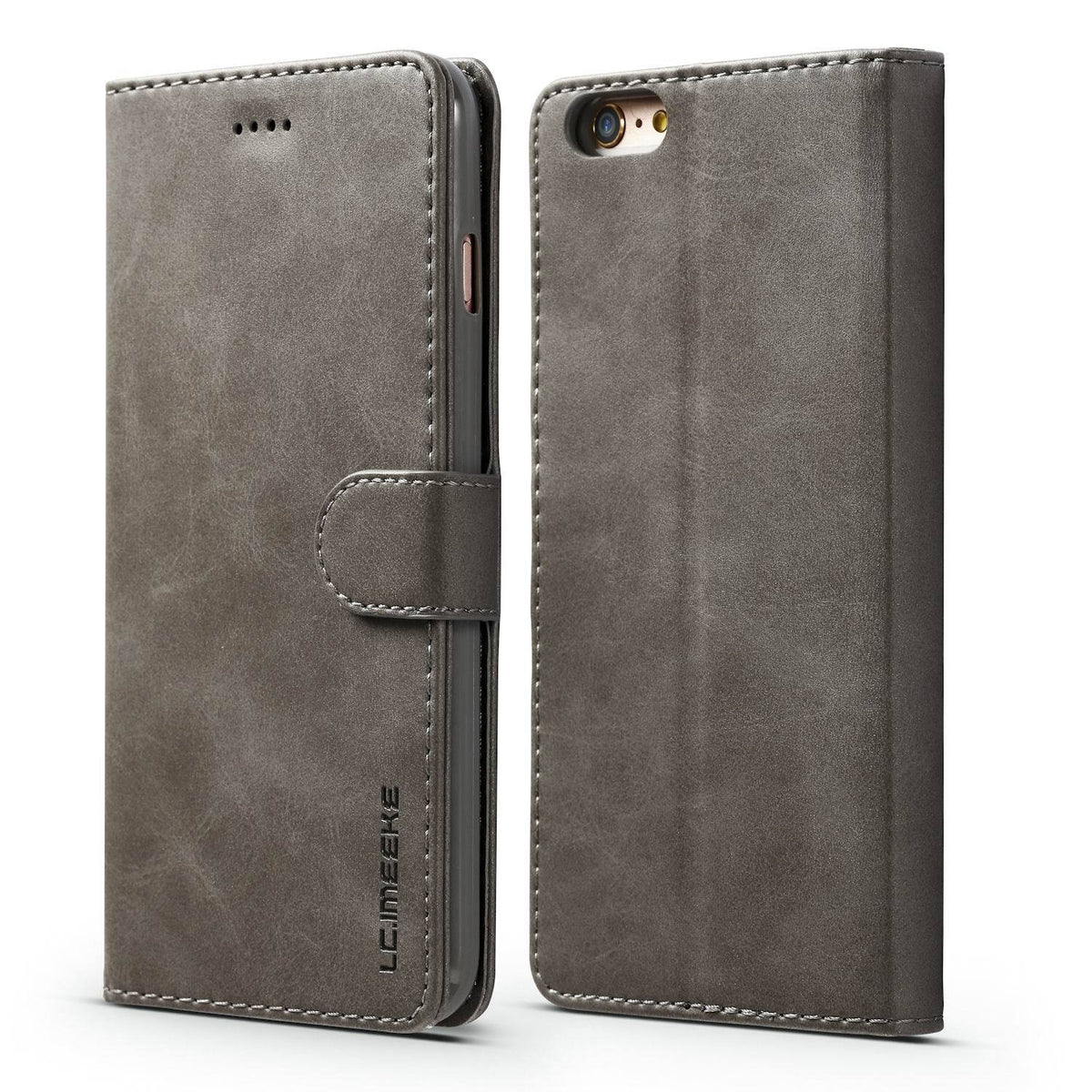 Vintage Leather Flip Wallet Case for iPhone 6/6s/6 Plus