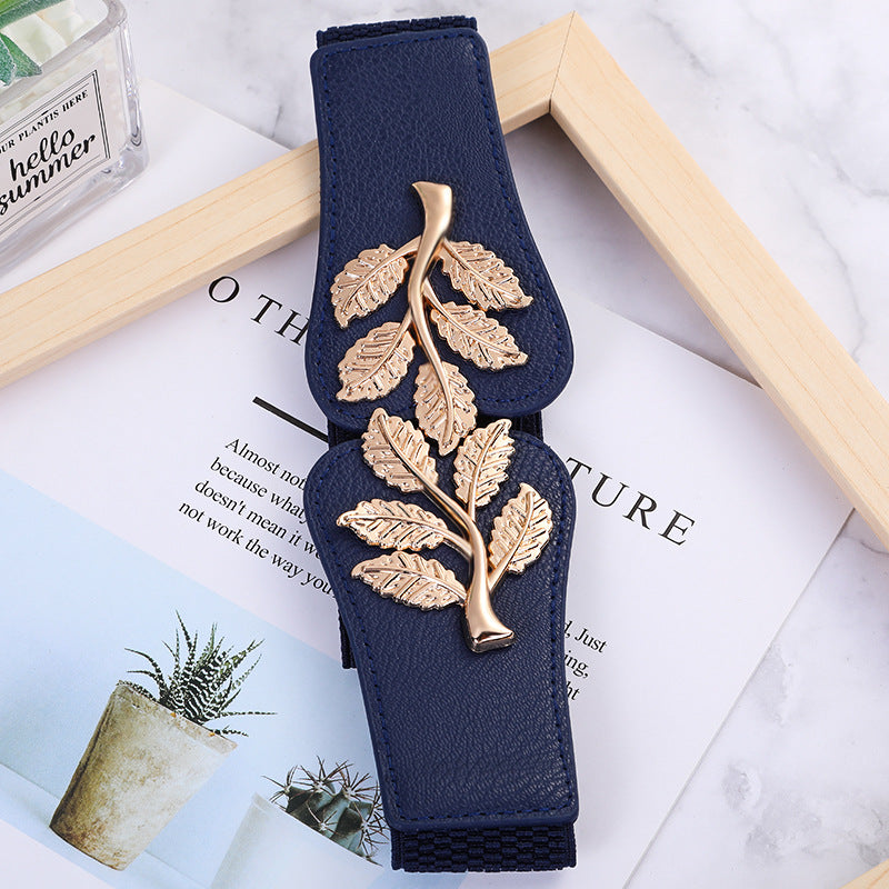Women's Elastic Thin Waist Belt for All Seasons
