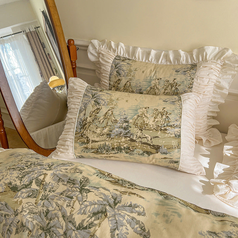 Romantic 4-Piece Cotton Bedding Set