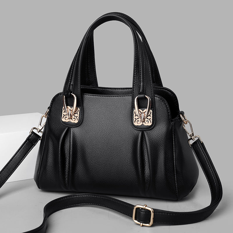 Women's Casual Soft Leather Tote Bag