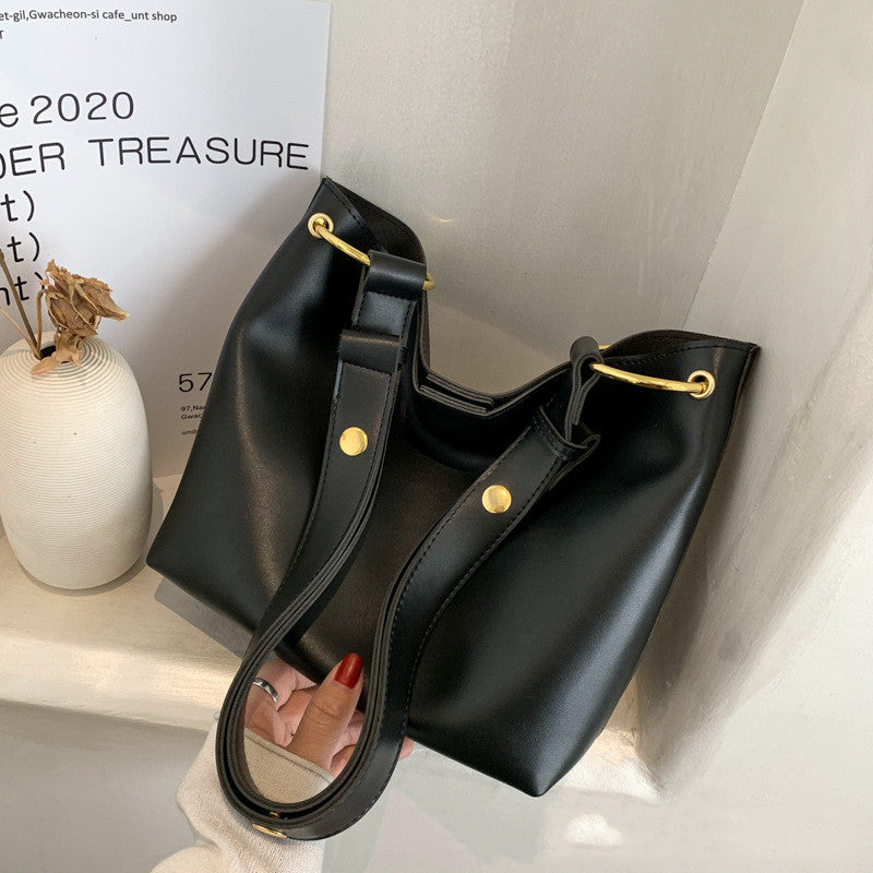 Winter Wholesale Minimalist Large Capacity Bucket Bag
