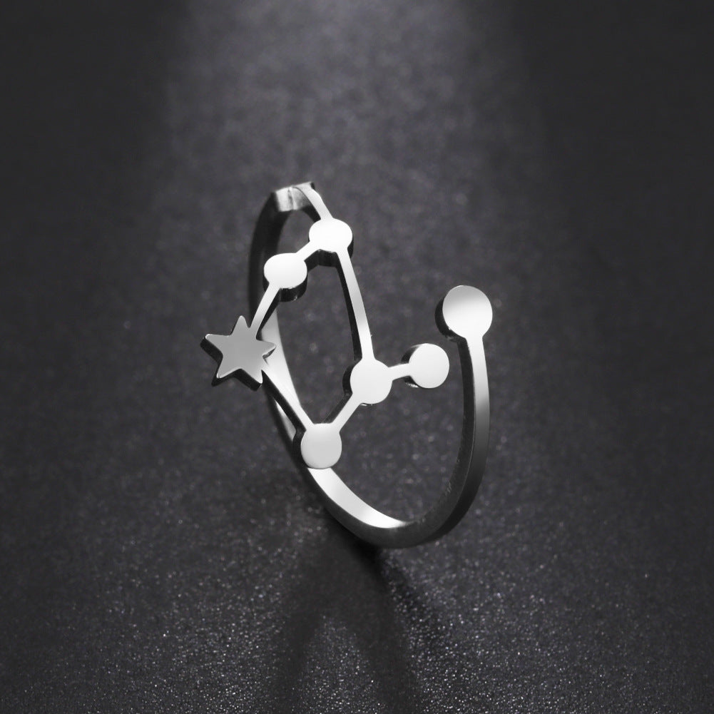 Personalized Stainless Steel Universal Fashion Ring