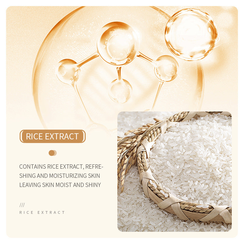 BIOAOUA Rice Skincare Set - 6 Pieces (Cross-Border Trade)