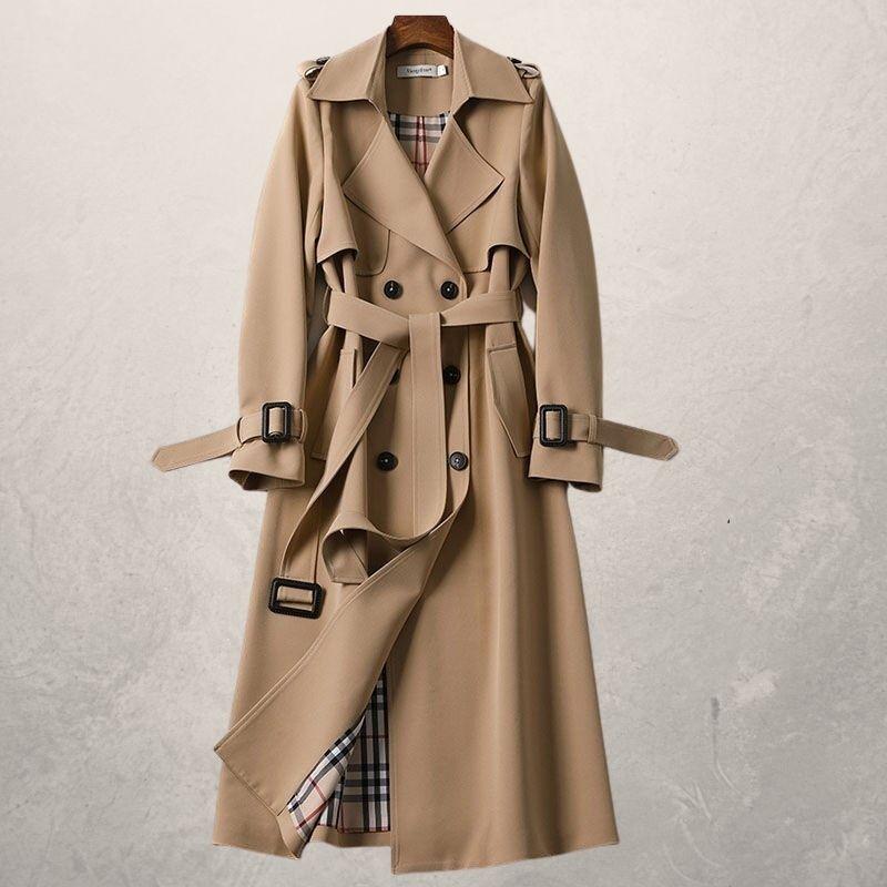 Women's Mid-length Trench Coat
