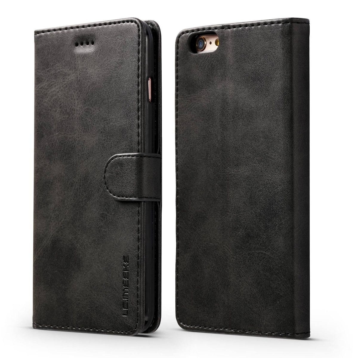 Vintage Leather Flip Wallet Case for iPhone 6/6s/6 Plus
